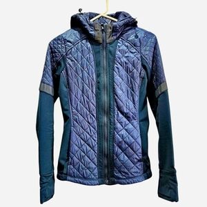 Athleta Quilted Full Zip Jacket